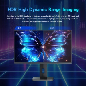 Moniteur E-Sports Professionnel Haute Définition <span class=keywords><strong>144Hz</strong></span> 21:9 27 Pouces avec <span class=keywords><strong>Double</strong></span> Buffer pour Utilisation au Bureau - Product Image 4
