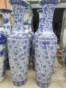 Vases décoratifs en céramique <span class=keywords><strong>de</strong></span> sol <span class=keywords><strong>de</strong></span> grande taille peints à la main en Chine, 2 mètres <span class=keywords><strong>de</strong></span> <span class=keywords><strong>haut</strong></span> - Product Image 2