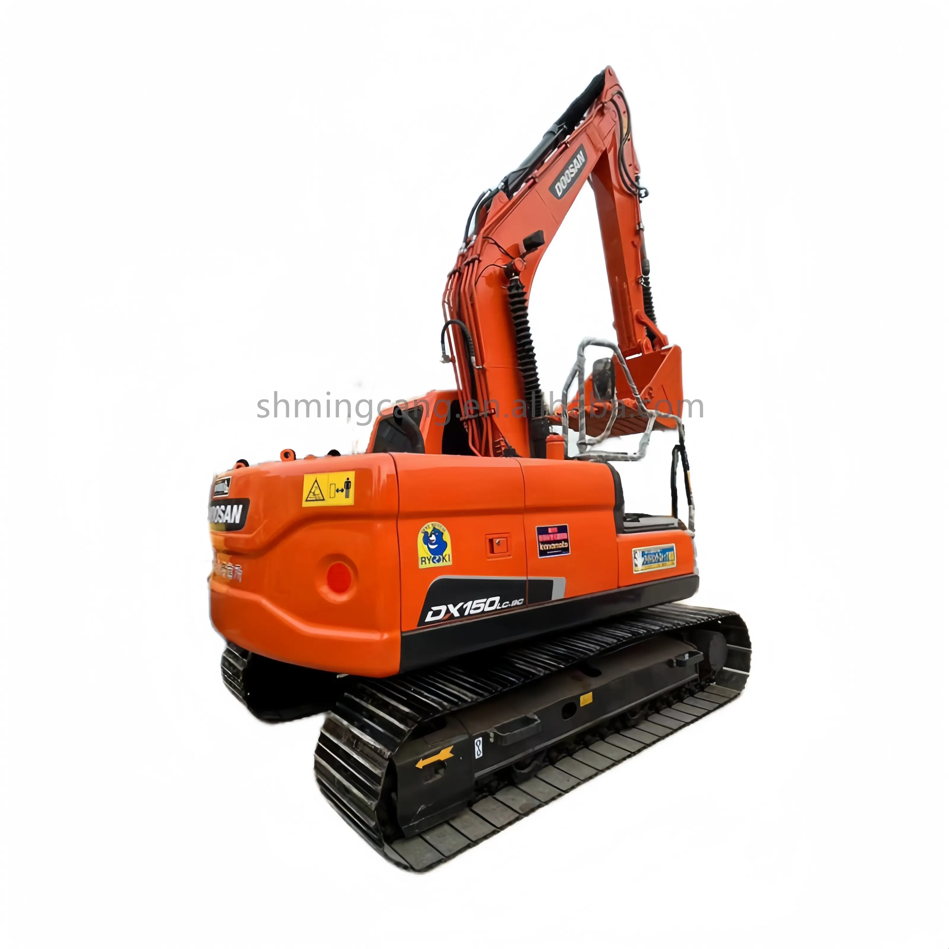 Lowest price    Korean 15Ton DOOSAN DX150LC-9C used excavator engineering machinery digger high performance