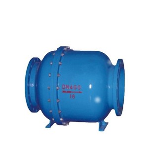 Válvula de Retención de Bola Hq44x DN400 16 para Agua a Temperatura Normal, Operación Manual - Product Image 1