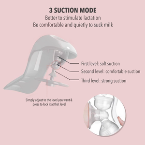 Collecteur de lait maternel portable de 150 ml, pompe manuelle en silicone mains libres <span class=keywords><strong>pour</strong></span> l'allaitement - Product Image 3