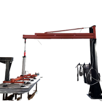 Nouveau manipulateur pneumatique à bras articulé, capacité de charge 500kg-1000kg, fixation au sol/mur, pour grue à tôles, matériaux laser