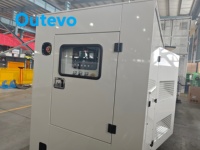 Générateur diesel silencieux de qualité industrielle 100KW 260KW pour salle d'exposition, clinique, laboratoire