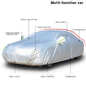 All Weather Full Car Cover Ajuste universal para Sedan Premium Auto Protective Cover - Product Image 4