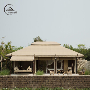 Tienda de campaña Mars Resort Hotel-Tienda de Safari impermeable de lona de lujo para exteriores - Product Image 3