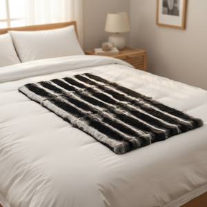 Fourrure synthétique douce et polyvalente Okayda, imitation fourrure de lapin et de <span class=keywords><strong>chinchilla</strong></span> rex, pour vêtements, décorations, manteaux, cols, motif brut, <span class=keywords><strong>prix</strong></span> - Product Image 1