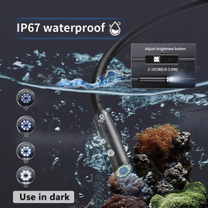 กล้องเอนโดสโคปอุตสาหกรรม 2MP IP67 กันน้ำ กันน้ำมัน ไฟ LED 8 ดวง รองรับอุปกรณ์แอนดรอยด์ แอปเปิ้ล เชื่อมต่อโดยตรงกับโทรศัพท์มือถือ - Product Image 5