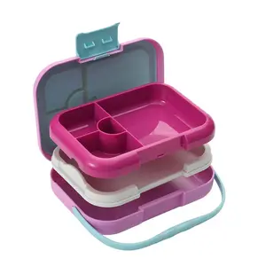 Aohea boîtes à déjeuner portables en PP pour enfants, boîte à déjeuner étanche pour enfants