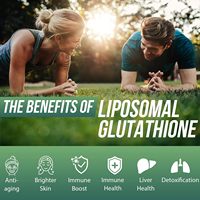 Glutathion liposomal naturel ODM en solution pour éclaircir la peau, renforcer l'immunité et favoriser la santé du foie