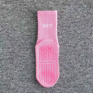 प्रीमियम ओएम अनुकूलन योग्य पकड़ योग मोजे गैर पर्ची पाइलेट्स मोजे - Product Image 5