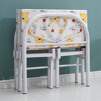 Cadre de lit en métal pliable pour enfants avec barrière, 1,5 m, taille simple, lattes en bois pour chambre à coucher