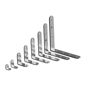 Thép không gỉ L <span class=keywords><strong>bracket</strong></span> 90 độ góc niềng răng góc Doanh Kệ hỗ trợ kết nối phần cứng - Product Image 6