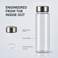 Botella Mezcladora de Plástico Tritan Ecológica, Color Personalizado, Libre de BPA, Vaso para Beber Jugo, para Viajes al Aire Libre, Deportes, Venta al Por Mayor, OEM, ODM