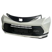 Ensemble de pare-chocs avant de haute qualité pour Toyota Sienna XL40LE/SE/XLE/XSE/Limited/Platinum, comprenant la calandre et les composants du ventilateur de radiateur