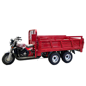 Tricycle motorisé à benne basculante 350CC à 9 roues avec double essieu arrière - Product Image 1