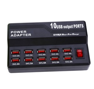 Chargeur USB universel 12 ports Prise US/EU/UK Entrée 5V Sortie 5A 60W Courant de puissance Charge rapide Téléphones mobiles - Product Image 5