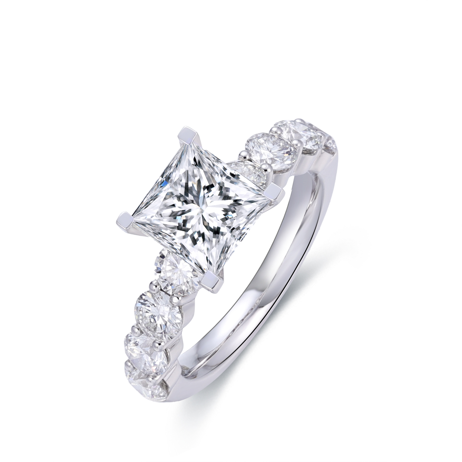 14K White Gold