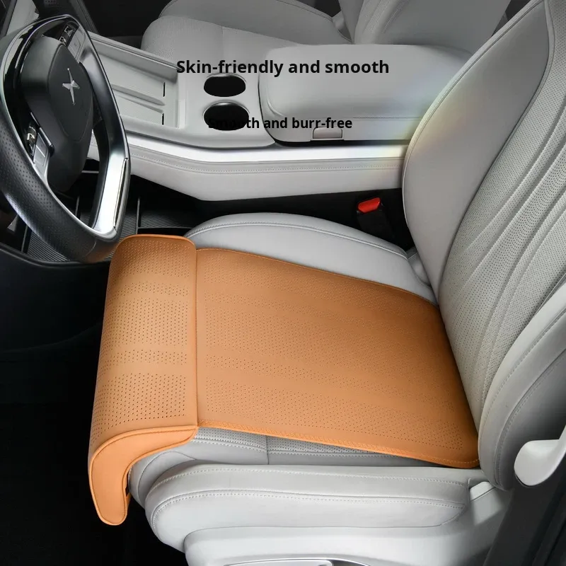 Extended Leather Car Seat Cushions Single