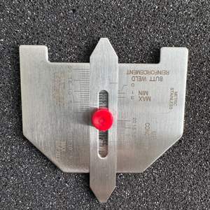 Misuratore di saldatura a saldature a filo obliquo in acciaio inossidabile - Product Image 6