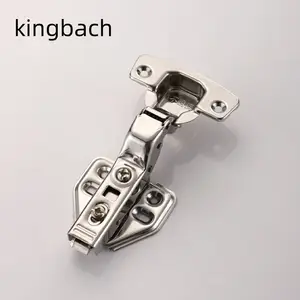 Kingbach Cabinet Hinge 201 Stainless Steel Furniture Hinges Disassembly Kitchen Cabinet Supplier Aluminum Door Hinge Box