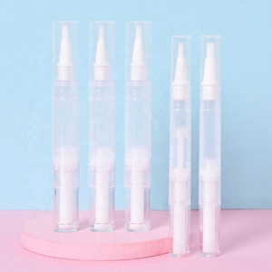 En stock: Envase cosmético desechable con pincel para brillo labial, 2ml, 3ml, 4ml, 5ml, transparente, vacío, para aceite de cutícula y aceite de uñas, tipo bolígrafo giratorio. - Product Image 6