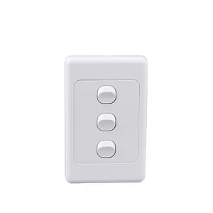 AS/NZS SAA Approved 1G Vertical Wall Light Switches