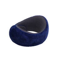 Oreiller de voyage ergonomique en mousse à mémoire de forme en U pour le cou et le dos – Écologique, réglable, massant, portable et rafraîchissant
