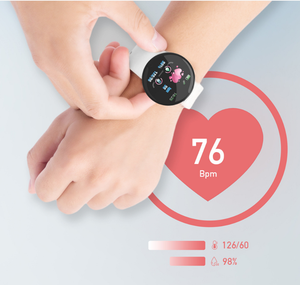 ساعة ذكية D18 بالجملة، D18S بألوان الماكارون، مقاومة للماء، جهاز تتبع اللياقة البدنية، ساعة رقمية، سوار ذكي للرجال والنساء، متوافق مع أنظمة iOS وأندرويد - Product Image 5