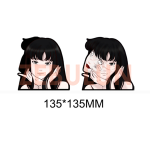 Stock 1000 <span class=keywords><strong>diseños</strong></span> <span class=keywords><strong>de</strong></span> personajes <span class=keywords><strong>de</strong></span> Anime japonés calcomanías Manga Lenticular 3D Motion Sticker <span class=keywords><strong>para</strong></span> coche Laptop refrigerador - Product Image 2