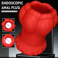 Nouveau Plug Anal Ajouré Surdimensionné pour l'Exploration et l'Entraînement, Dispositif de Masturbation pour Dilatation Anale et Ouverture du Niveau des Fesses