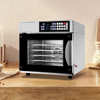 Nouveau Four Électrique Multifonctionnel Grande Capacité 60 L pour Poulet, Vapeur, Cuisson, Pizza, Pain, Gâteaux – Tout-en-un