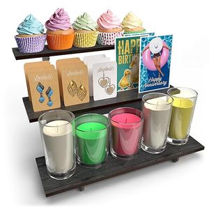 Soporte <span class=keywords><strong>de</strong></span> exhibición <span class=keywords><strong>de</strong></span> madera negra <span class=keywords><strong>de</strong></span> 3 <span class=keywords><strong>niveles</strong></span>-Estante <span class=keywords><strong>de</strong></span> joyería portátil, Estante <span class=keywords><strong>de</strong></span> stand <span class=keywords><strong>de</strong></span> vendedor, Elevador <span class=keywords><strong>de</strong></span> altar y Organizador <span class=keywords><strong>de</strong></span> tarjetas para eventos minoristas - Product Image 5