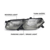 VENTE EN GROS USINE LED Feux Arrière Feu Arrière Feu De Frein pour Chevy Corvette C7 2014-2019 84587830