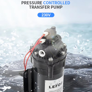 ปั๊มน้ำขนาดเล็ก LEFOO 230V AC แบบใบพัดเปิด  ปั๊มเพิ่มแรงดันตามต้องการ สำหรับระบบหมุนเวียนน้ำในรถบ้าน รุ่น LFP6150T - Product Image 5