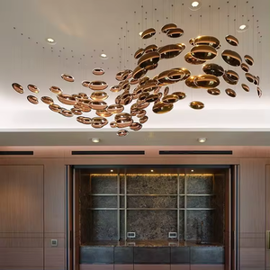 Customized Large Staircase <b>Lighting</b> Villa Lobby Hotel Modern Egg Shaped Art Luxury Ceiling <b>Chandeliers</b> - Product Image 2