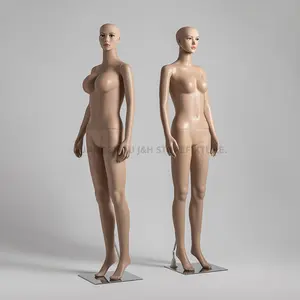 Customized Professional Big Butt Realistic Mannequin Full Body Plus Size Female Plastic Mannequin Big Hip Skin Display Clothes