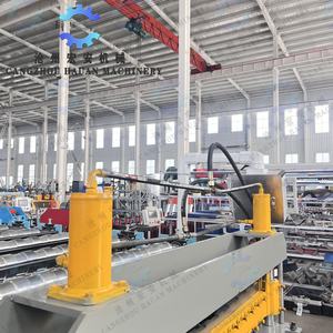 Maquinaria de Fabricación de Tejas de Acero de Doble Capa con Forma Curva, Máquina de Conformado de Rollos de Doble Capa Totalmente Automática - Product Image 4