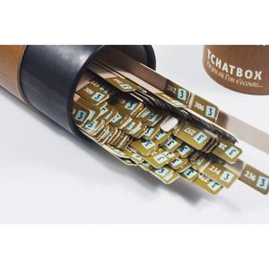 ชุดบอร์ดเกมตอบคำถามผับกระดาษแข็งพลาสติกผิวด้านสำหรับเด็กทนต่อรอยเปื้อนกระดาษมีลายพิมพ์ผู้ถือเครื่องดื่มบาร์คืน - Product Image 3