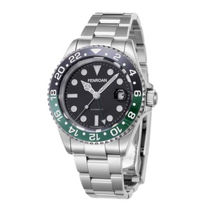 Montres de luxe pour hommes, <span class=keywords><strong>montre</strong></span>-<span class=keywords><strong>bracelet</strong></span> en acier inoxydable de 41 mm avec mouvement automatique <span class=keywords><strong>Seiko</strong></span>, cadeau pour hommes, <span class=keywords><strong>bracelet</strong></span> en acier inoxydable - Product Image 4