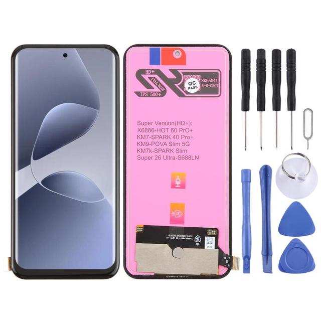 New Arrival for Infinix Hot 60 Pro+ 4G X6886 TFT LCD Screen with Digitizer Full Assembly