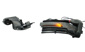 Fumé porte miroir <span class=keywords><strong>clignotant</strong></span> LED séquentielle <span class=keywords><strong>dynamique</strong></span> <span class=keywords><strong>clignotant</strong></span> pour <span class=keywords><strong>Q2</strong></span> et Q3 - Product Image 2