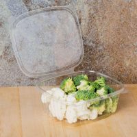 Wegwerp Doos Met Gedroogde Vruchten Plastic Doorzichtige Gedroogde Noten Doos Fruitverpakking Verzegelde Doos