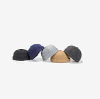 Docker tête de Docker pour homme, sur mesure, vente en gros, sans bride, style marin, manchette roulée, rétro, mode sans bride