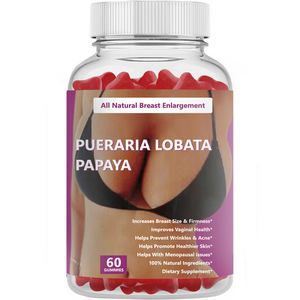 Suplemento de fitness para mujeres Mezcla botánica natural Gomitas de aumento de senos más grandes para aumentar la firmeza Ayuda de entrenamiento - Product Image 6