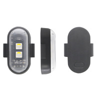 6 uds luces estroboscópicas LED inalámbricas impermeables 8 colores carga USB Control remoto coche motocicleta Drone avión accesorios de bicicleta
