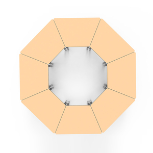 Thiết kế hiện đại nội thất trường học hình thang bảng sinh viên Bàn và ghế trường máy tính bảng - Product Image 5