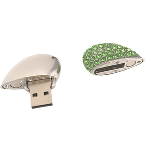 Heart-Shaped Diamond Pen USB Flash Drive 2.0 Variety Built-In <strong>Memory</strong> Sizes-32GB 64GB 16GB 8GB 2GB <strong>Memory</strong> <strong>Stick</strong> Made <strong>Crystal</strong> - Product Image 4