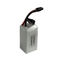Batterie LiPo 200C 6S 22.2V 1300mAh à fort débit, connecteur XT60, certifiée sécurité, pour drones de course FPV RC - Meilleures ventes