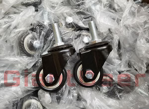 New Design Swivel Black PVC Furniture Wheel Caster 1.5Inch 2Inch 2.5Inch - Product Image 4