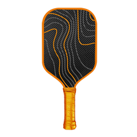 Raquette de pickleball personnalisée en fibre de carbone T800, raquette de pickleball de compétition professionnelle